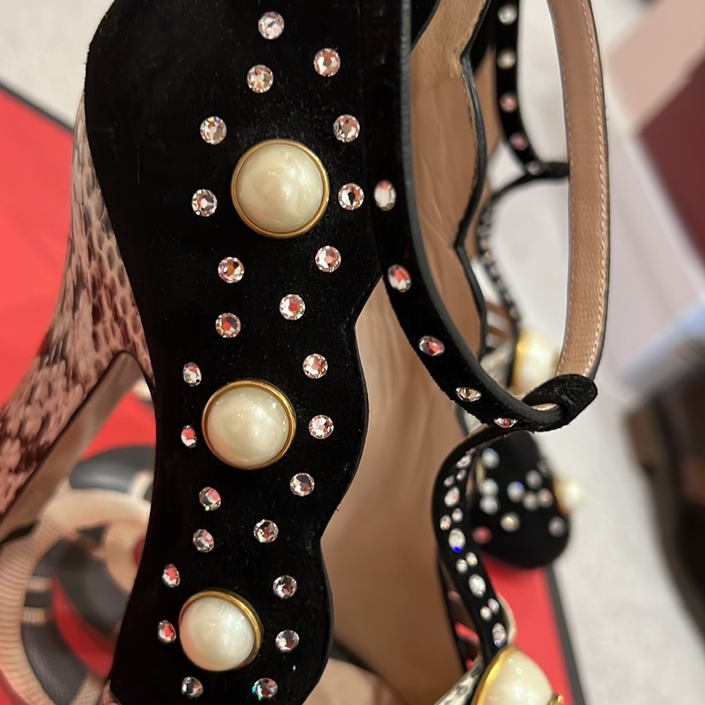 2016 Gucci Rad Lux platform Mary Janes - Picture 3 of 16